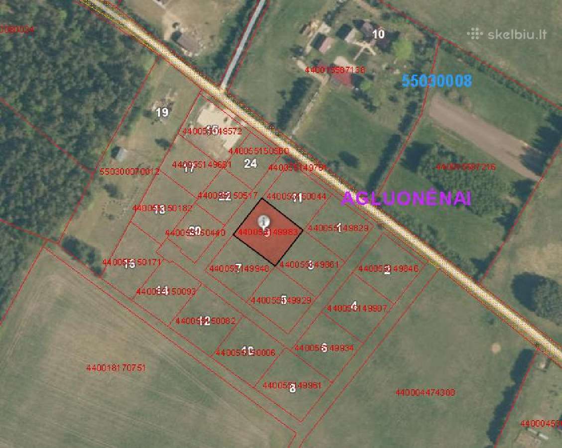 Sklypas Agluonėnuose vos 9600 eur, tarp miškų! - nuotraukos Nr. 9