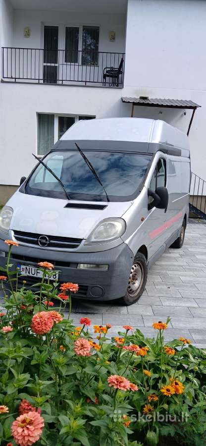 Opel Vivaro 2005, 2,5l 99kw/135ag - nuotraukos Nr. 2
