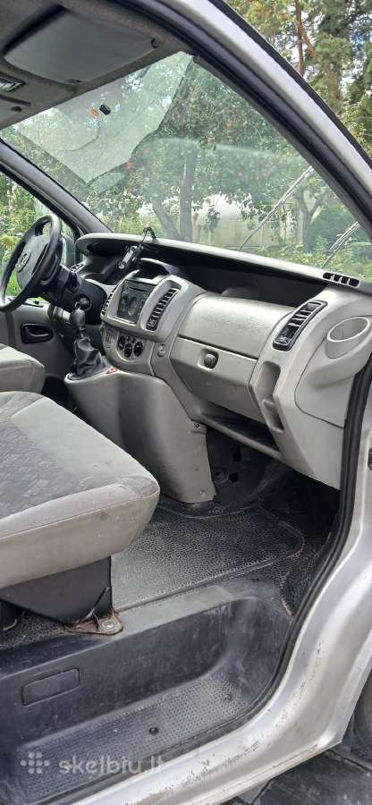 Opel Vivaro 2005, 2,5l 99kw/135ag - nuotraukos Nr. 6