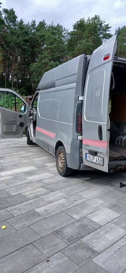 Opel Vivaro 2005, 2,5l 99kw/135ag - nuotraukos Nr. 10