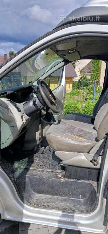 Opel Vivaro 2005, 2,5l 99kw/135ag - nuotraukos Nr. 12