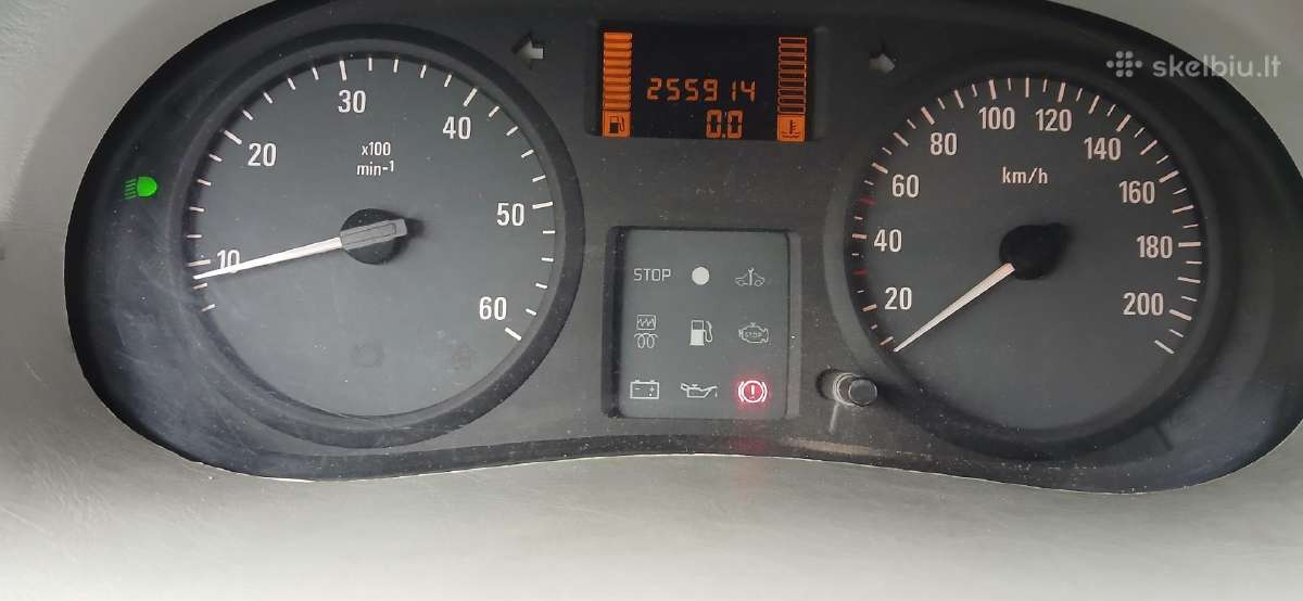 Opel Vivaro 2005, 2,5l 99kw/135ag - nuotraukos Nr. 15