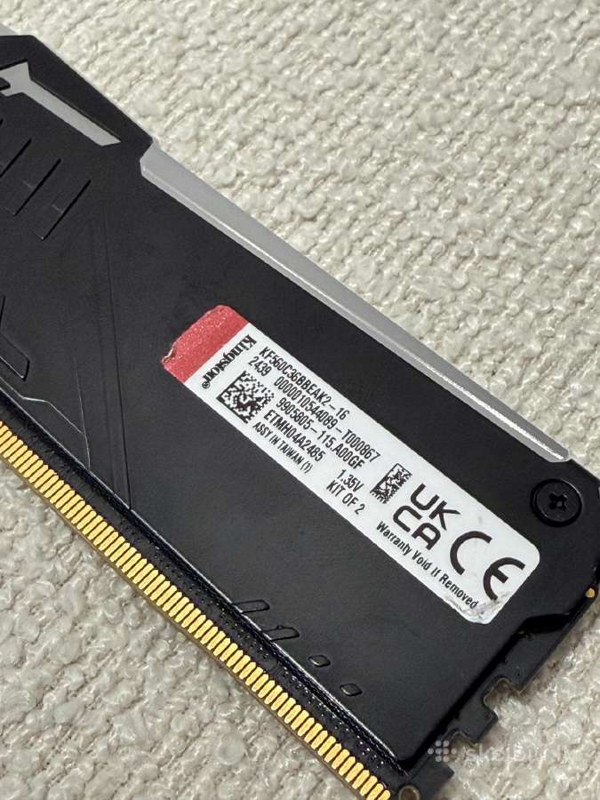 Kingston fury 1x16 ddr5 5600mhz Rgb - nuotraukos Nr. 2