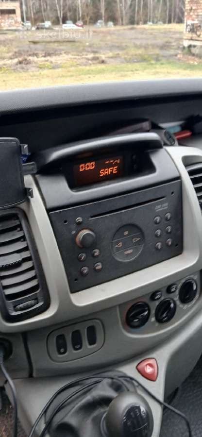 Opel Vivaro 2005, 2,5l 99kw/135ag - nuotraukos Nr. 19