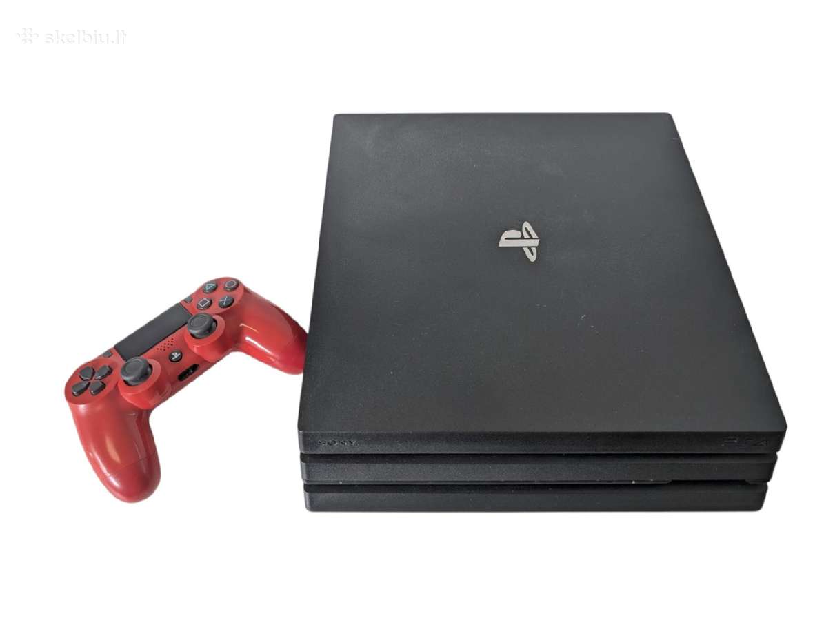Playstation 4 Pro 1tb + 3 mėn. garantija - nuotraukos Nr. 2