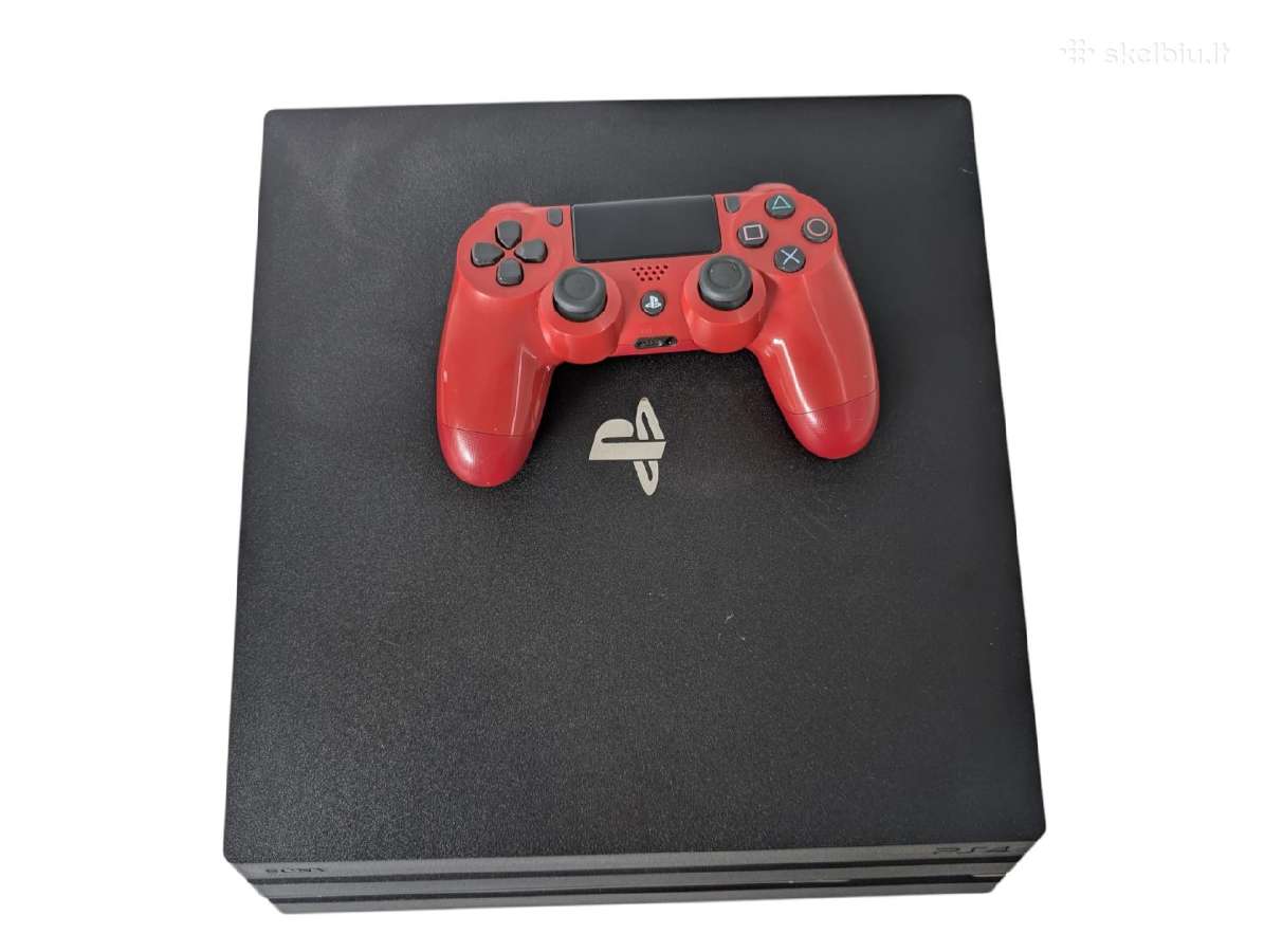 Playstation 4 Pro 1tb + 3 mėn. garantija - nuotraukos Nr. 3