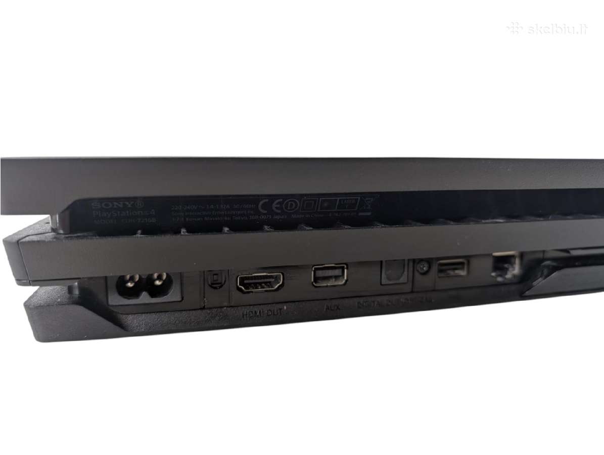 Playstation 4 Pro 1tb + 3 mėn. garantija - nuotraukos Nr. 6