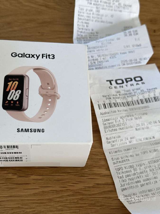 Samsung galaxy fit3 - nuotraukos Nr. 3