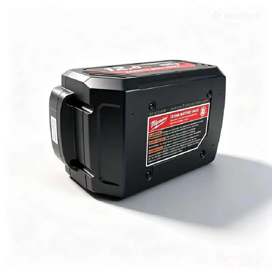 Milwaukee M18 HD 12ah Nauja Baterija - nuotraukos Nr. 3