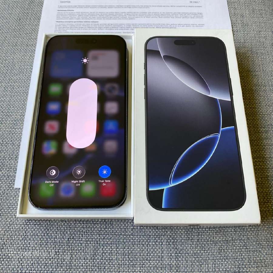 Apple iPhone 16 Pro Max 256gb Black Titanium - nuotraukos Nr. 5