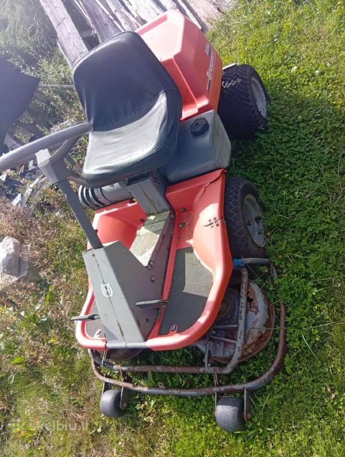 Sodo trakt. žoliapjovė Rider Husvarna - nuotraukos Nr. 2