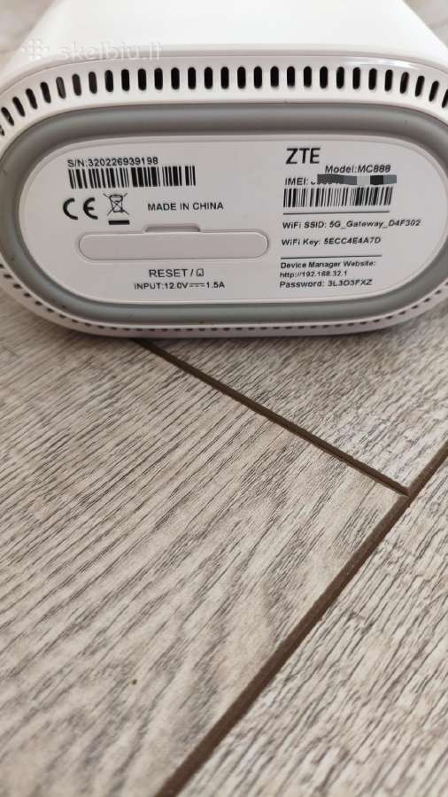 Zte Mc888 5G Wi-fi 6 - nuotraukos Nr. 4