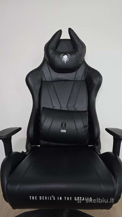 Mažai naudota žaidimų kėdė Diablo X-horn 2.0 Black - nuotraukos Nr. 8