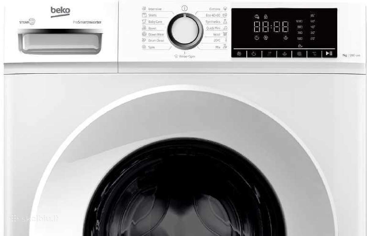 Skalbyklė Beko tik 129€ - nuotraukos Nr. 3