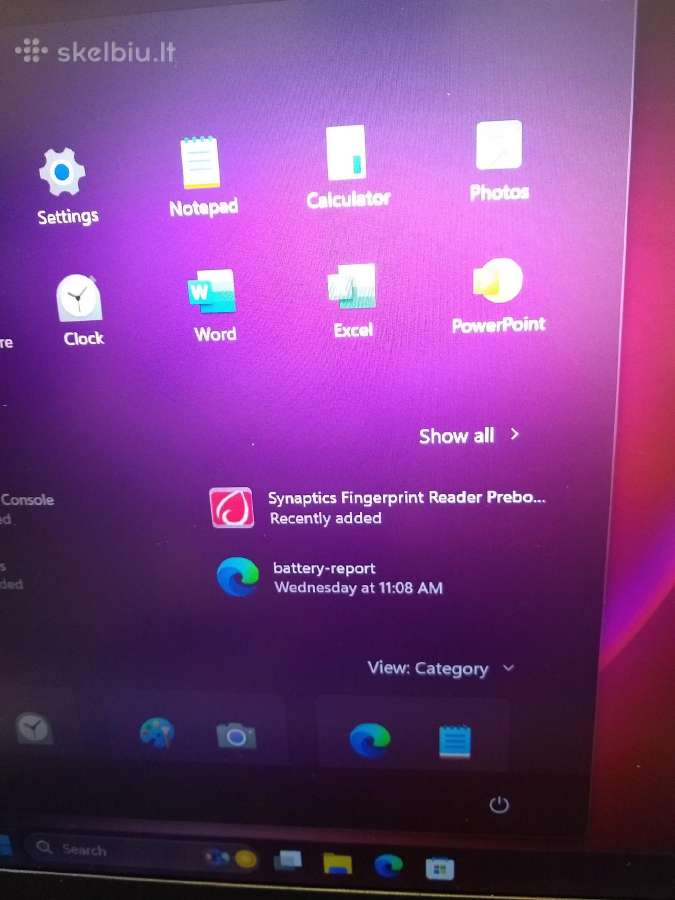 T14s i7-1265/32gb ddr5/500gb - nuotraukos Nr. 4
