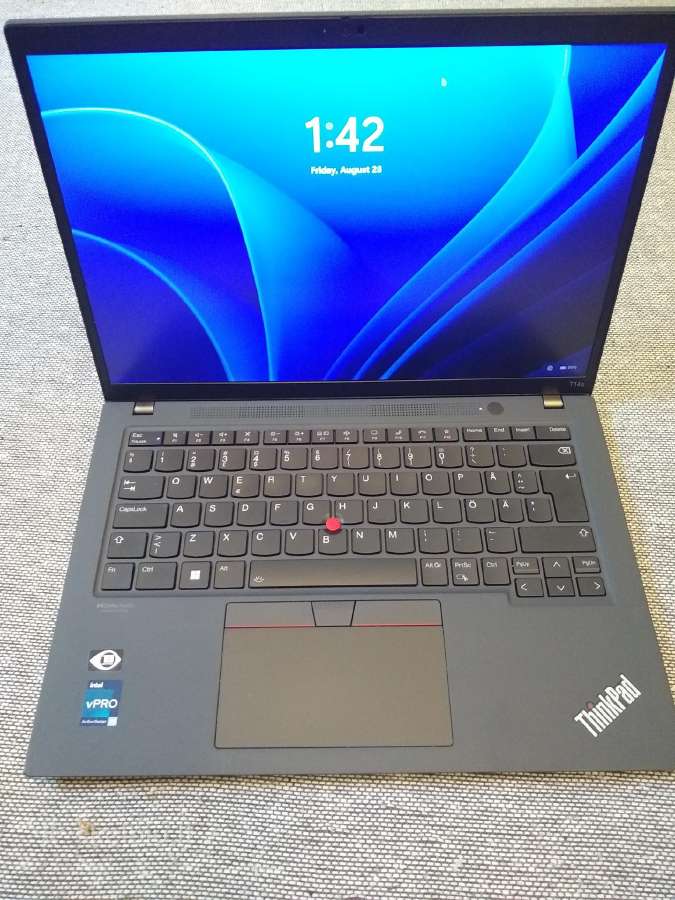 T14s i7-1265/32gb ddr5/500gb - nuotraukos Nr. 5