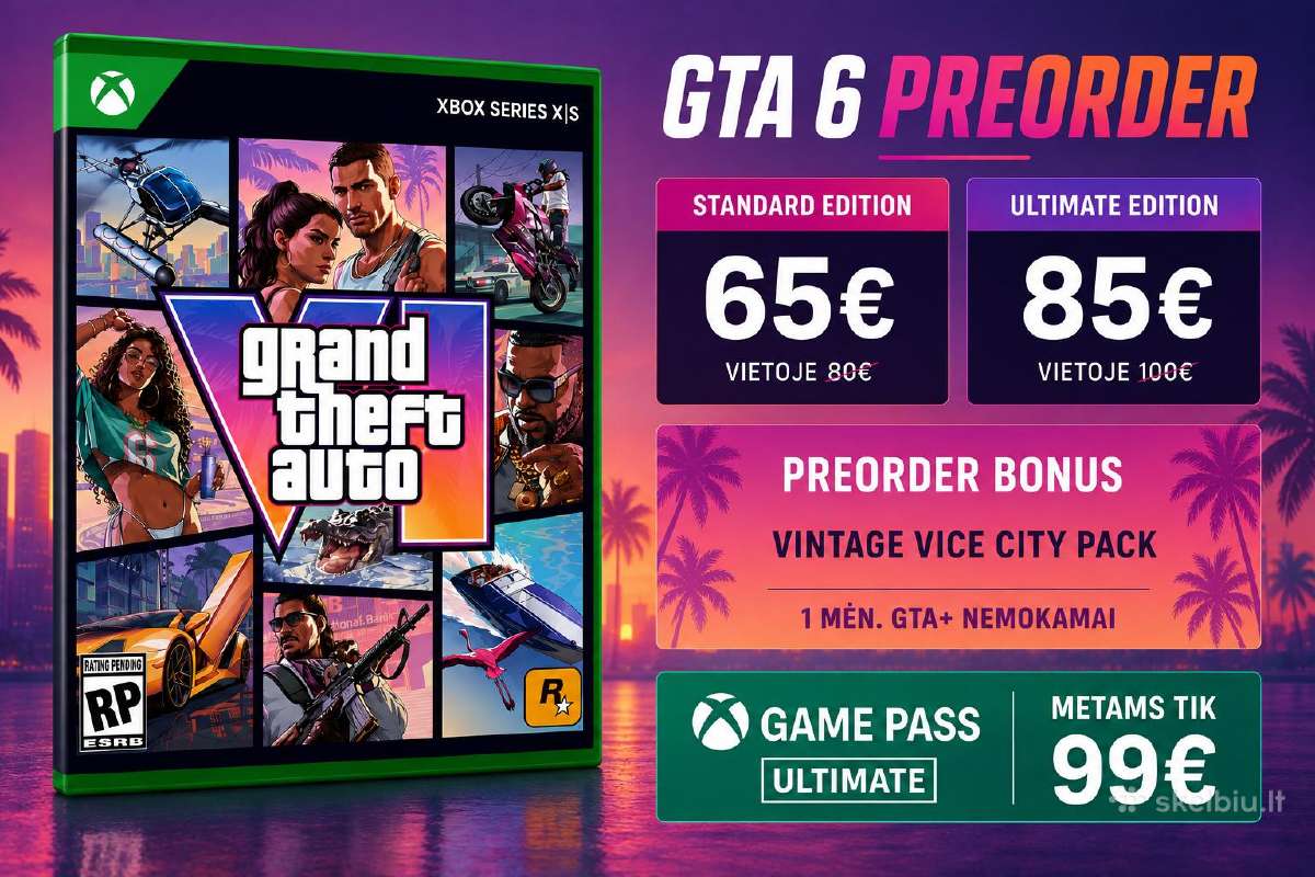 Xbox Game Pass Ultimate pigiau - nuotraukos Nr. 3