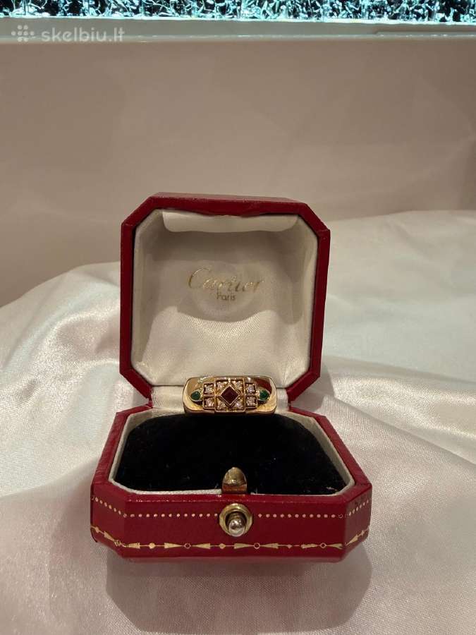 Cartier 18k Byzantine žiedas - nuotraukos Nr. 7