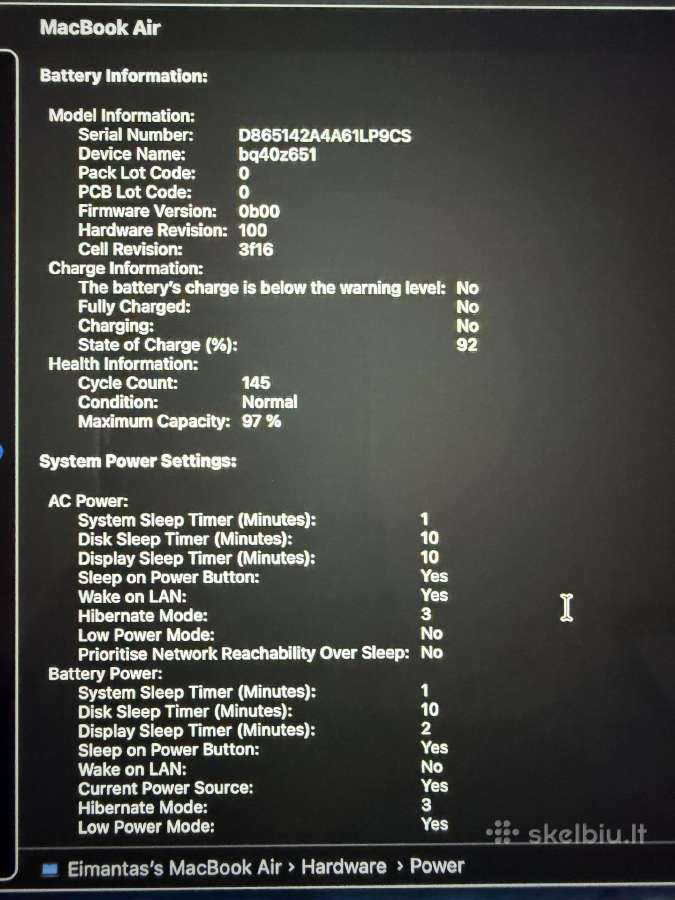 MacBook air m4 - nuotraukos Nr. 4
