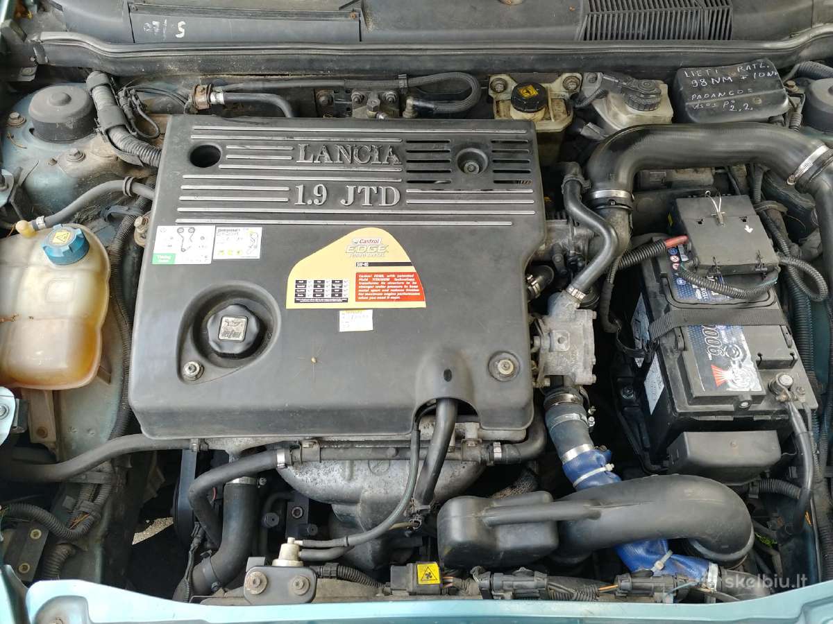 Lancia Lybra 2000m 81kw dyzelis - nuotraukos Nr. 9