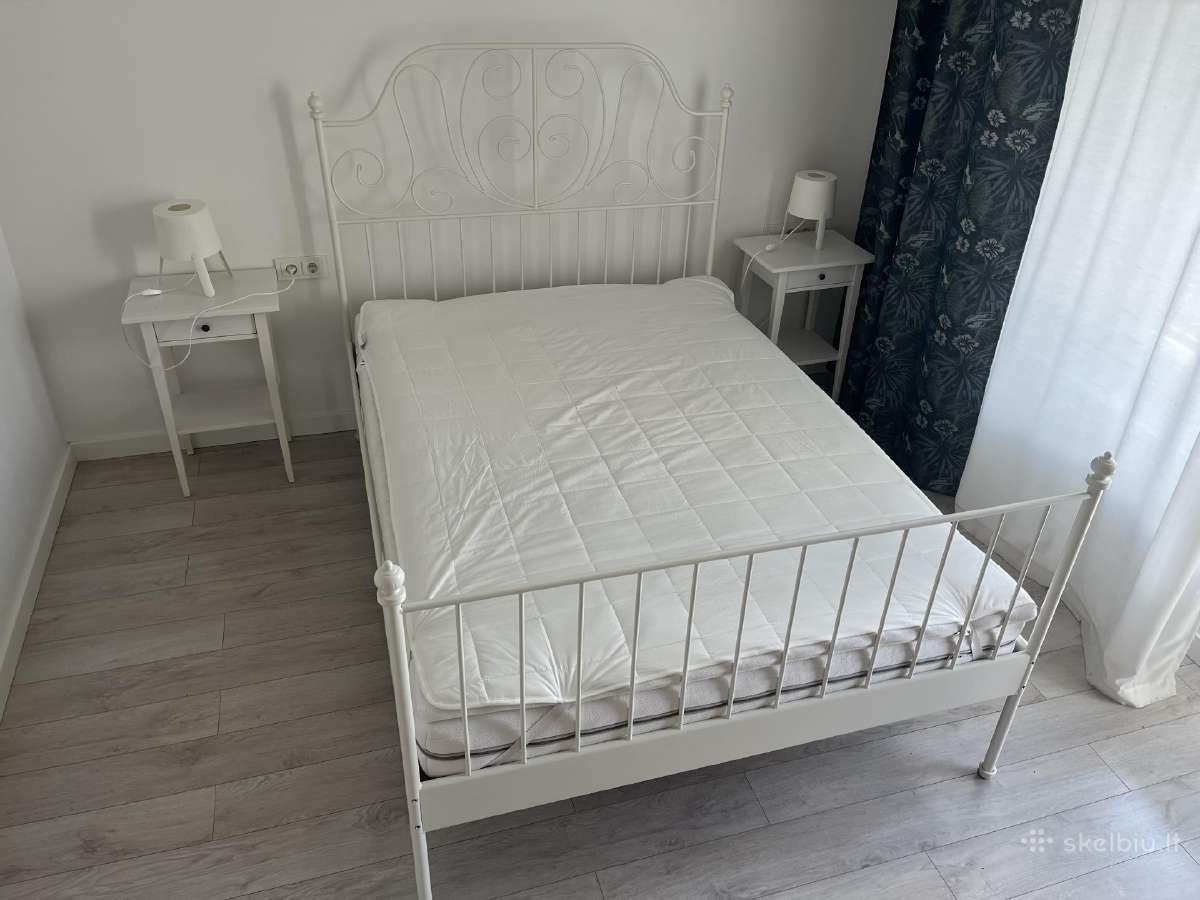 Balta Ikea lova - nuotraukos Nr. 2