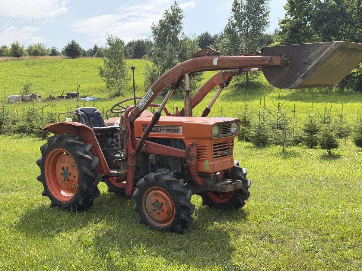 Traktorius Kubota Zl2000dt (19,7 Ag) - nuotraukos Nr. 7