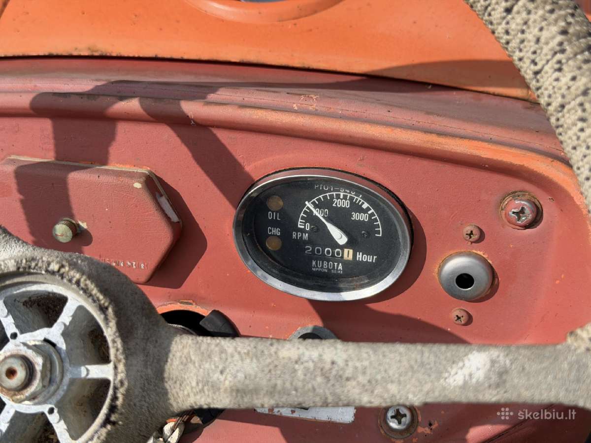 Traktorius Kubota Zl2000dt (19,7 Ag) - nuotraukos Nr. 10