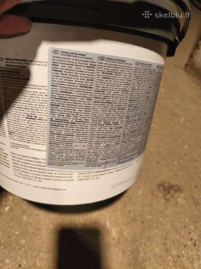 Tikkurila Optiva Primer gruntiniai dažai - nuotraukos Nr. 3