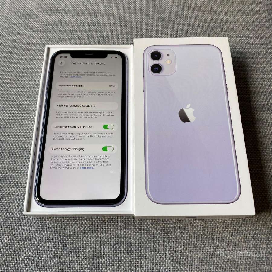 Apple iPhone 11 64gb Purple - nuotraukos Nr. 4