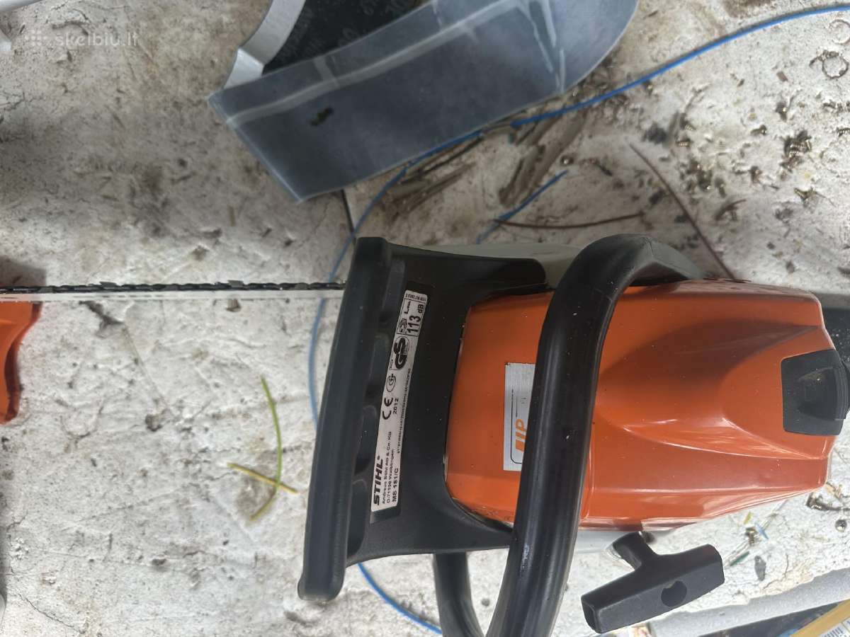 Stihl ms181 benzopjuklas - nuotraukos Nr. 2
