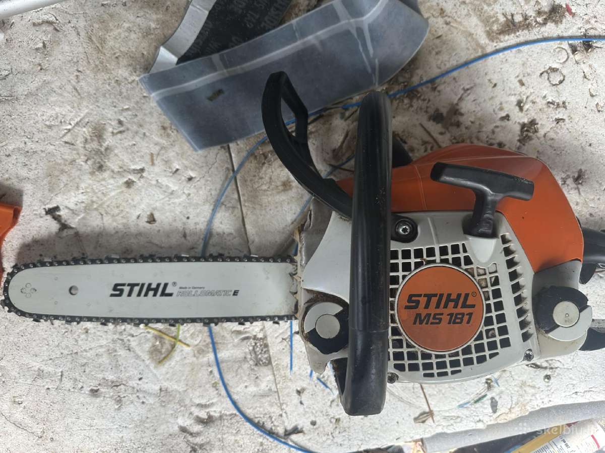 Stihl ms181 benzopjuklas - nuotraukos Nr. 3