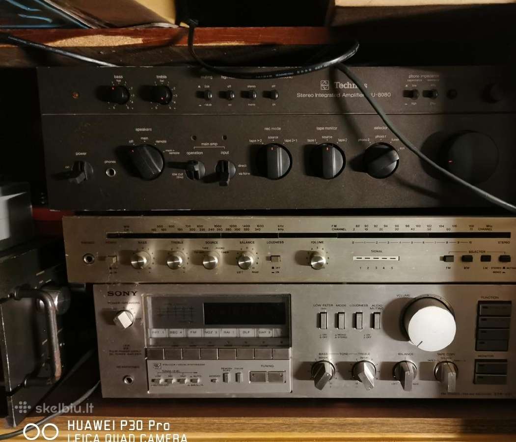 Marantz Pm63 ir Sony Str V55 senukas - nuotraukos Nr. 3