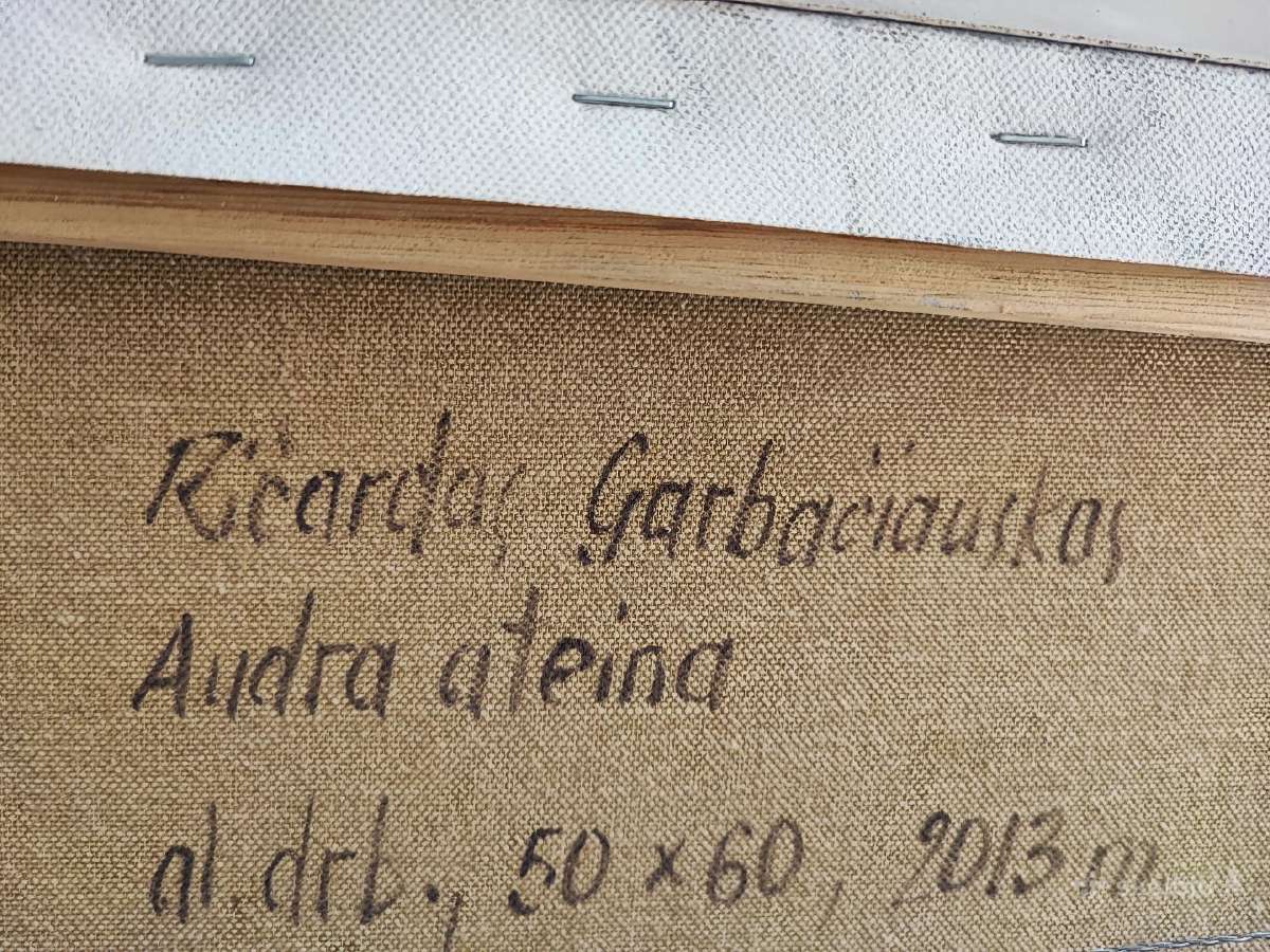 Ričardo Garbačiausko paveikslas Audra ateina - nuotraukos Nr. 3
