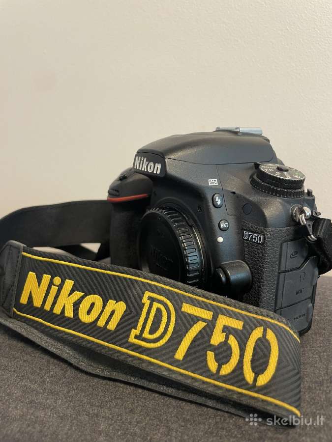 Nikon d750 body, pilno kadro su WiFi - nuotraukos Nr. 3