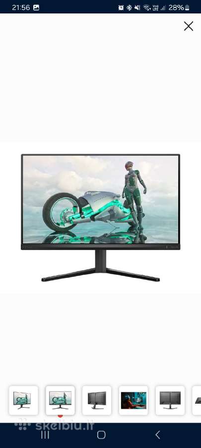 Philips 24m2n3200s / 180hz / Fast Ips / Gaming - nuotraukos Nr. 2