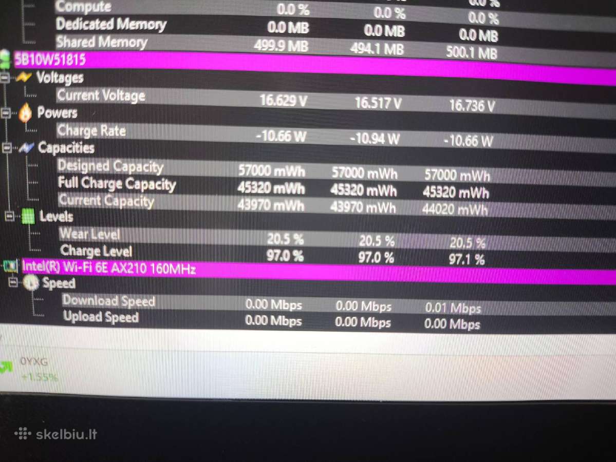 T14 14.0 Fhd Ips i5-1135g7 16 256 21% A Grade - nuotraukos Nr. 6