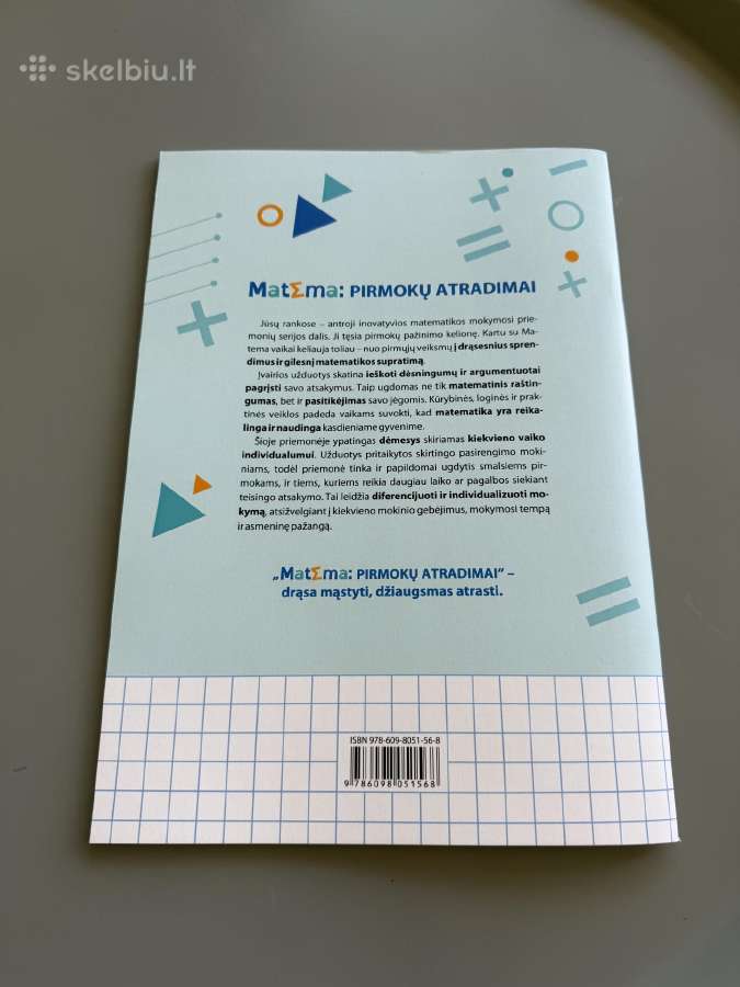 Matema 1 klasei – 2 dalis Ugda Pirmokų atradim - nuotraukos Nr. 2
