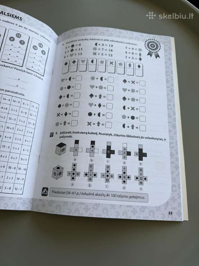 Matema 1 klasei – 2 dalis Ugda Pirmokų atradim - nuotraukos Nr. 5