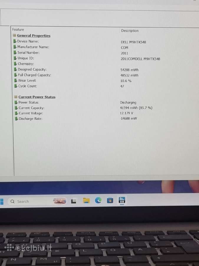 Dell 16 Pro Plus Ultra 7 - nuotraukos Nr. 9