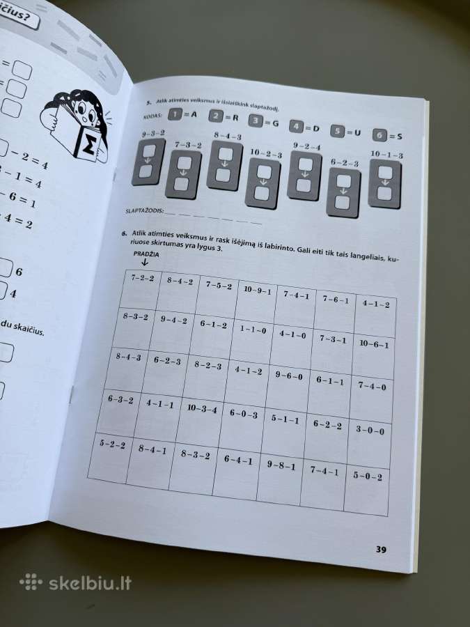 Matema 1 klasei – 3 dalis Ugda Pirmokų atradim - nuotraukos Nr. 3