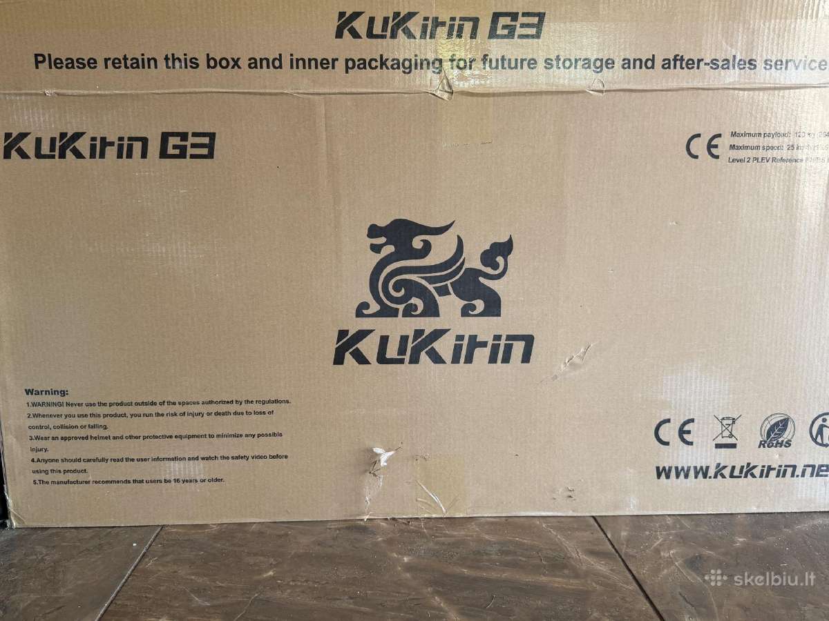 Kukirin G3, 2026 metų - nuotraukos Nr. 11