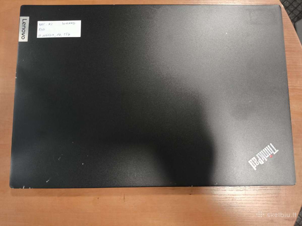 E14 Gen 2 14.0 Fhd Tn i7-1165g7 16gb 256gb 9% - nuotraukos Nr. 3