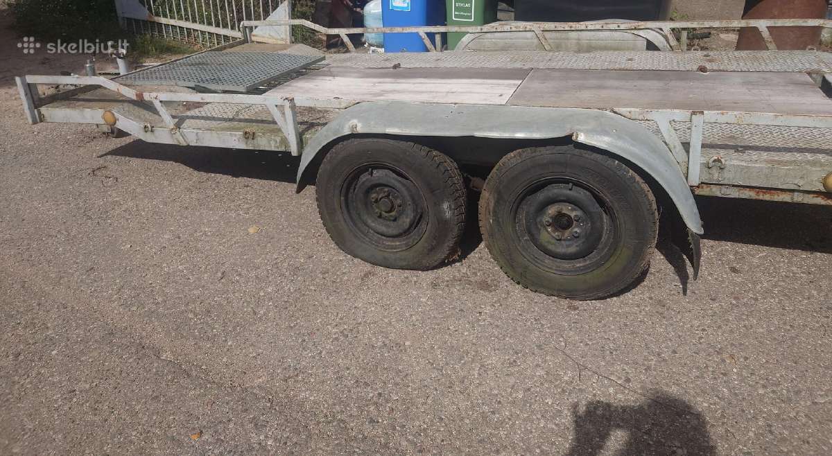 Autovežio priekaba Att – 2400 kg - nuotraukos Nr. 3