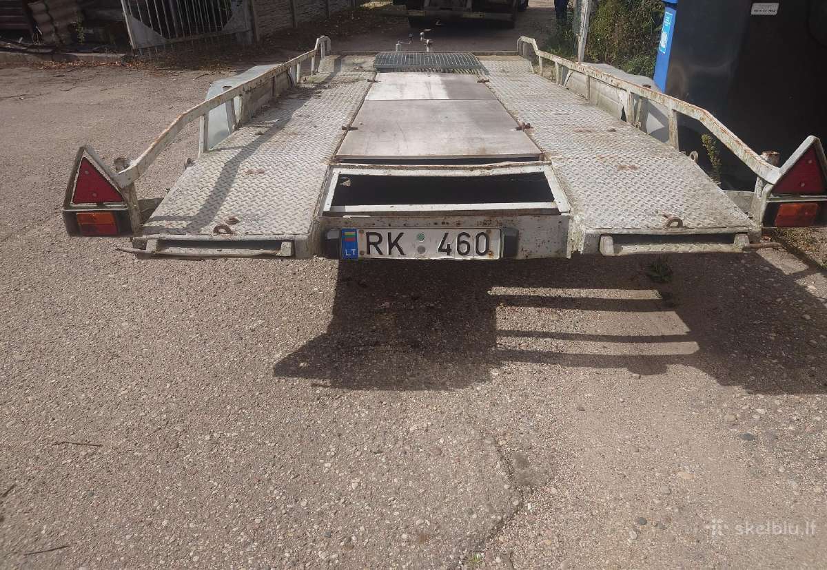 Autovežio priekaba Att – 2400 kg - nuotraukos Nr. 4
