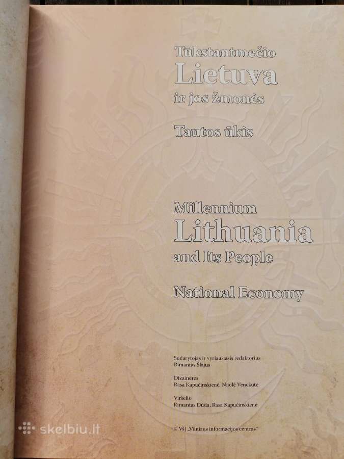 Knyga: "Tūkstantmečio Lietuva ir jos žmonės" - nuotraukos Nr. 2