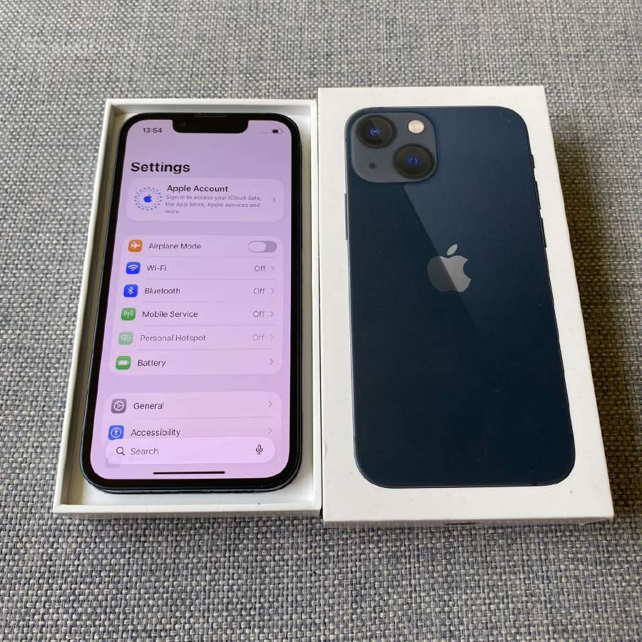 Apple iPhone 13 mini 128gb Midnight - nuotraukos Nr. 2