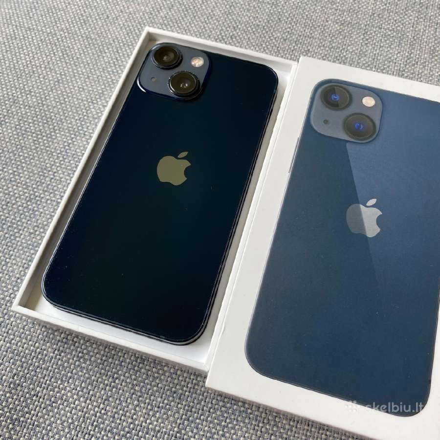 Apple iPhone 13 mini 128gb Midnight - nuotraukos Nr. 7