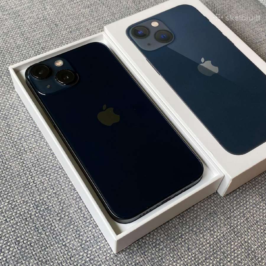 Apple iPhone 13 mini 128gb Midnight - nuotraukos Nr. 8