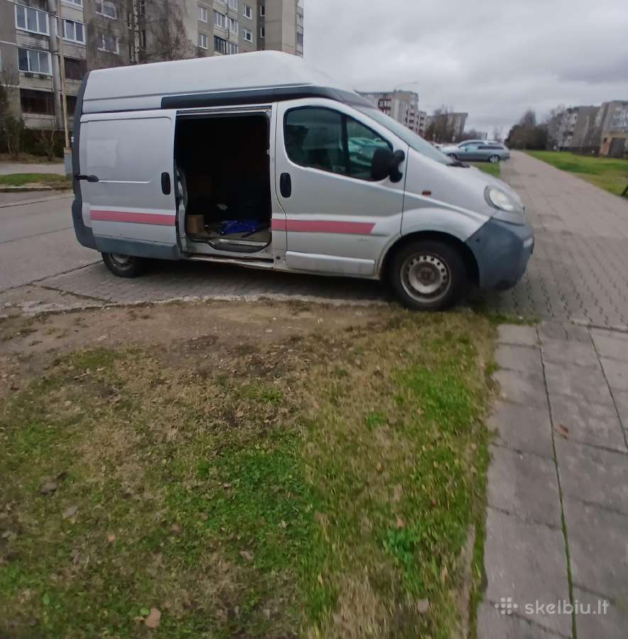 Opel Vivaro 2005, 2,5l 99kw/135ag - nuotraukos Nr. 21