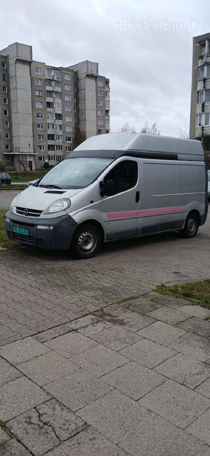 Opel Vivaro 2005, 2,5l 99kw/135ag - nuotraukos Nr. 23